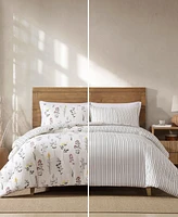 Eddie Bauer Wildflower Cotton Reversible -Pc. Comforter Set