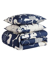 Marimekko Unikko Kollaasi Cotton 3-Pc. Duvet Cover Set