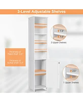 Volenca 72 Inches Tall Freestanding Bathroom Storage Cabinet