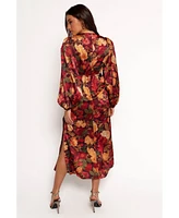 Petal and Pup Women's Zimmer Long Sleeve Maxi Dress