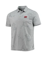 Tommy Bahama Men's Gray Joey Logano Miramar Blooms Polo Shirt