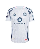 Adidas Men's Jonathan Bamba Light Blue Chicago Fire 2025 The Municipal Kit Authentic Player Jersey