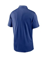 Nike Men's Royal Atlanta Braves Cooperstown Collection Logo Franchise Performance Polo Shirt