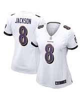 Nike Women's Lamar Jackson White Baltimore Ravens Player Game Jersey