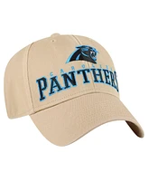 '47 Brand Men's Khaki Carolina Panthers Powell Mvp Adjustable Hat