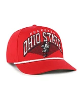 '47 Brand Men's Scarlet Ohio State Buckeyes Pomona Rope Hitch Adjustable Hat