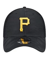 New Era Big Boys and Girls Black Pittsburgh Pirates Camo 39THIRTY Flex Hat