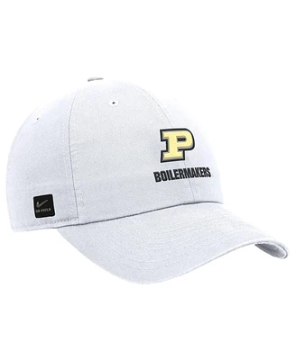 Nike Men's White Purdue Boilermakers 2025 On-Field Club Adjustable Hat