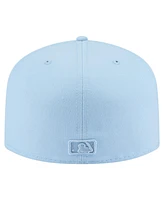 New Era Men's Light Blue San Francisco Giants Color Pack A-Frame 59FIFTY Fitted Hat