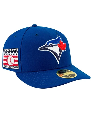 New Era Men's Royal Toronto Blue Jays National Baseball Hall of Fame Low Profile 59FIFTY Fitted Hat