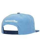 Mitchell & Ness Men's Light Blue Chicago Cubs Cooperstown Collection Basic Flip Snapback Hat