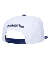 Mitchell & Ness Men's White Detroit Tigers Cooperstown Collection Basic Flip Snapback Hat