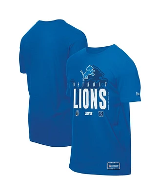 New Era Men's Blue Detroit Lions 2025 Nfl Training Camp T-Shirt