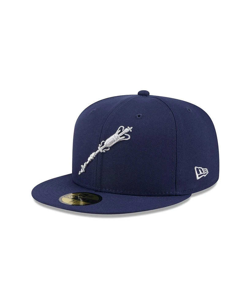 New Era Men's Navy Norfolk Tides Theme Nights 59FIFTY Fitted Hat