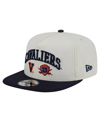 New Era Men's White Virginia Cavaliers Collegiate 9FIFTY A-Frame Snapback Hat