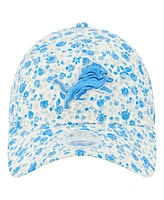 New Era Women's Cream Detroit Lions Ditzy 9TWENTY Adjustable Hat