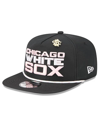 New Era Men's Black Chicago White Sox 2025 Big League Chew Golfer Snapback Hat