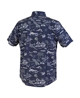 Reyn Spooner Men's Navy Dallas Cowboys Kekai Performance Button-Down Shirt