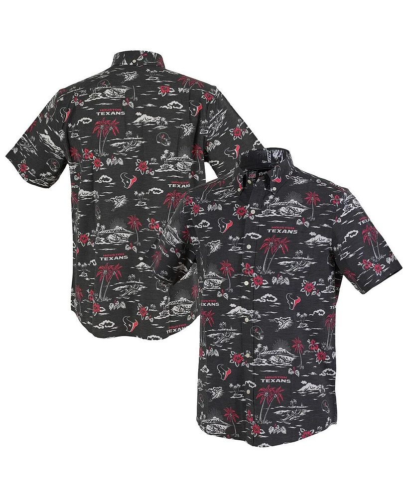 Reyn Spooner Men's Navy Houston Texans Kekai Performance Button-Down Shirt
