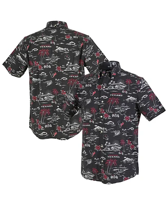 Reyn Spooner Men's Navy Houston Texans Kekai Performance Button-Down Shirt