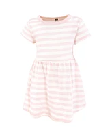 Hudson Baby Girls Cotton Dresses, Macarons