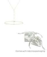 Adornia 14K Gold Plated Adjustable Body Chain
