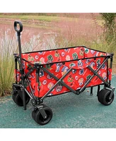 Streamdale FurnitureFolding Garden Cart Wagon - Red