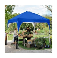 Yaheetech Taheetech Portable 10x10 Ft Pop Up Canopy Tent Upf 50