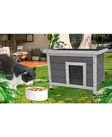Cat House Waterproof Outdoor/Indoor Shelter