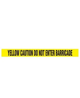 Pyle 12 Pieces Safety Yellow Caution Do Not Enter Barricade Tape Set 200 Meters Long Tape Roll Suitable For A Wide Range Of Applications