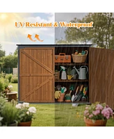 Streamdale Furniture Outdoor Storage Cabinet - Brown