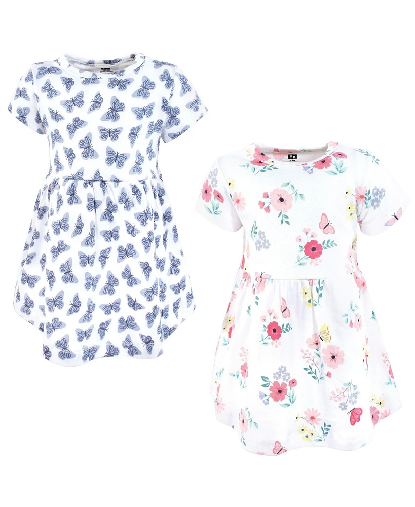 Hudson Baby Girls Cotton Dresses