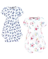 Hudson Baby Girls Cotton Dresses