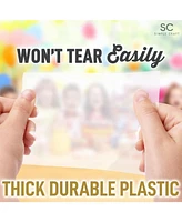 4 x 6 Inches Clear Cellophane Candy Bags With Ties - 200 Piece