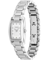 Coach Women's Reese Silver Tone Stainless Steel Bracelet Watch, 20mm