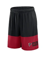 Logo Athletic Men's Black Atlanta Falcons Best of the Shorts