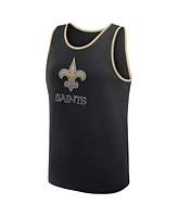 Logo Athletic Men's Black New Orleans Saints Unmatched Success Tank Top