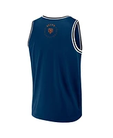 Fanatics Men's Navy Chicago Bears Elements Future Ground Jersey Tank Top