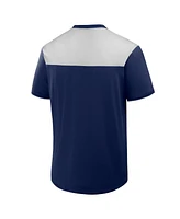Fanatics Men's Navy Detroit Tigers Walk Off V-Neck T-Shirt
