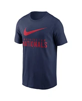 Nike Men's Navy Washington Nationals Swoosh T-Shirt