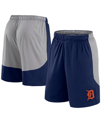 Fanatics Men's Navy/Gray Detroit Tigers Go Hard Shorts