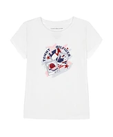Tommy Hilfiger Toddler and Little Girls Polaroid Short Sleeve T-Shirt