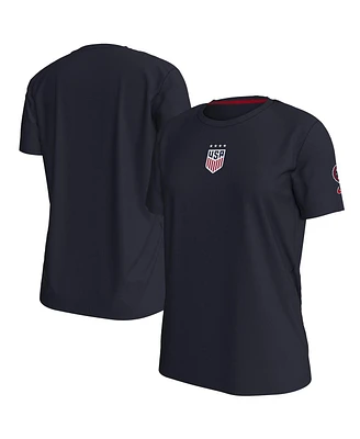 Nike Women's Navy Uswnt Crest T-Shirt