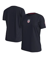 Nike Women's Navy Uswnt Crest T-Shirt