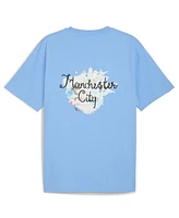 Puma x KidSuper Men's Light Blue Manchester City 2025 Fifa Club World Cup Graphic T-Shirt