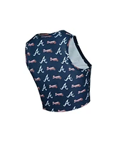 Concepts Sport Women's 2-Piece Navy Atlanta Braves Knit Tank Top and Skort Set