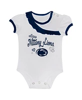 Outerstuff Baby Boys and Girls 2-Piece Penn State Nittany Lions Love My Team Bodysuit Skirt Set