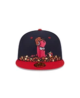 New Era Men's Navy Portland Sea Dogs Theme Nights 59FIFTY Fitted Hat