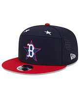 New Era Men's Navy/Red Boston Red Sox 2025 Mlb All-Star Game Workout Side Patch 9FIFTY Snapback Hat
