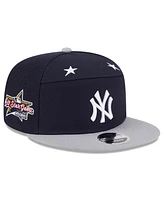 New Era Men's Navy/Gray New York Yankees 2025 Mlb All-Star Game Side Patch 9FIFTY Snapback Hat
